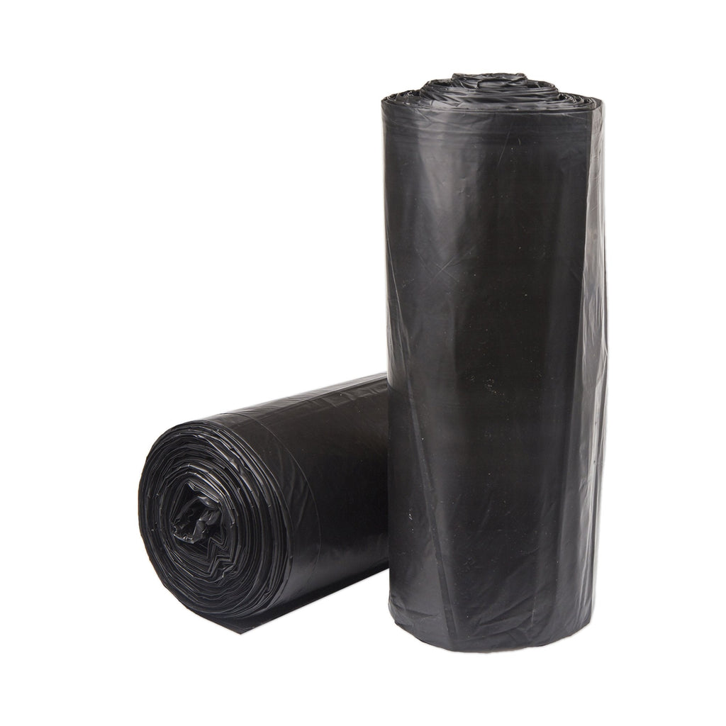 McKesson Extra Heavy Plus Duty Black Trash Bag, 60 gal, 1 Mil