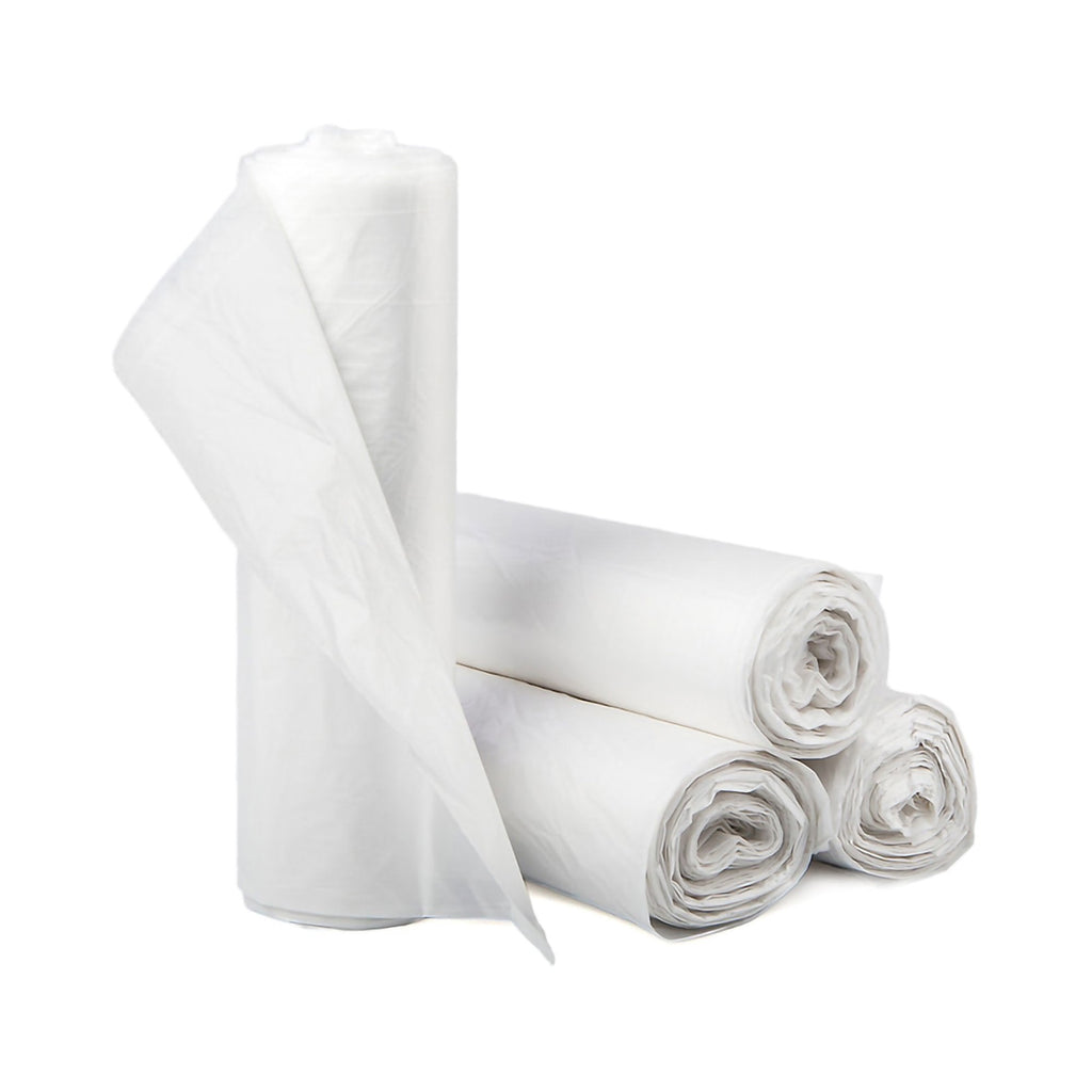 Trash Bag McKesson 45 gal. Clear HDPE 16 Mic. 40 X 48 Inch Star Seal Bottom Coreless Roll