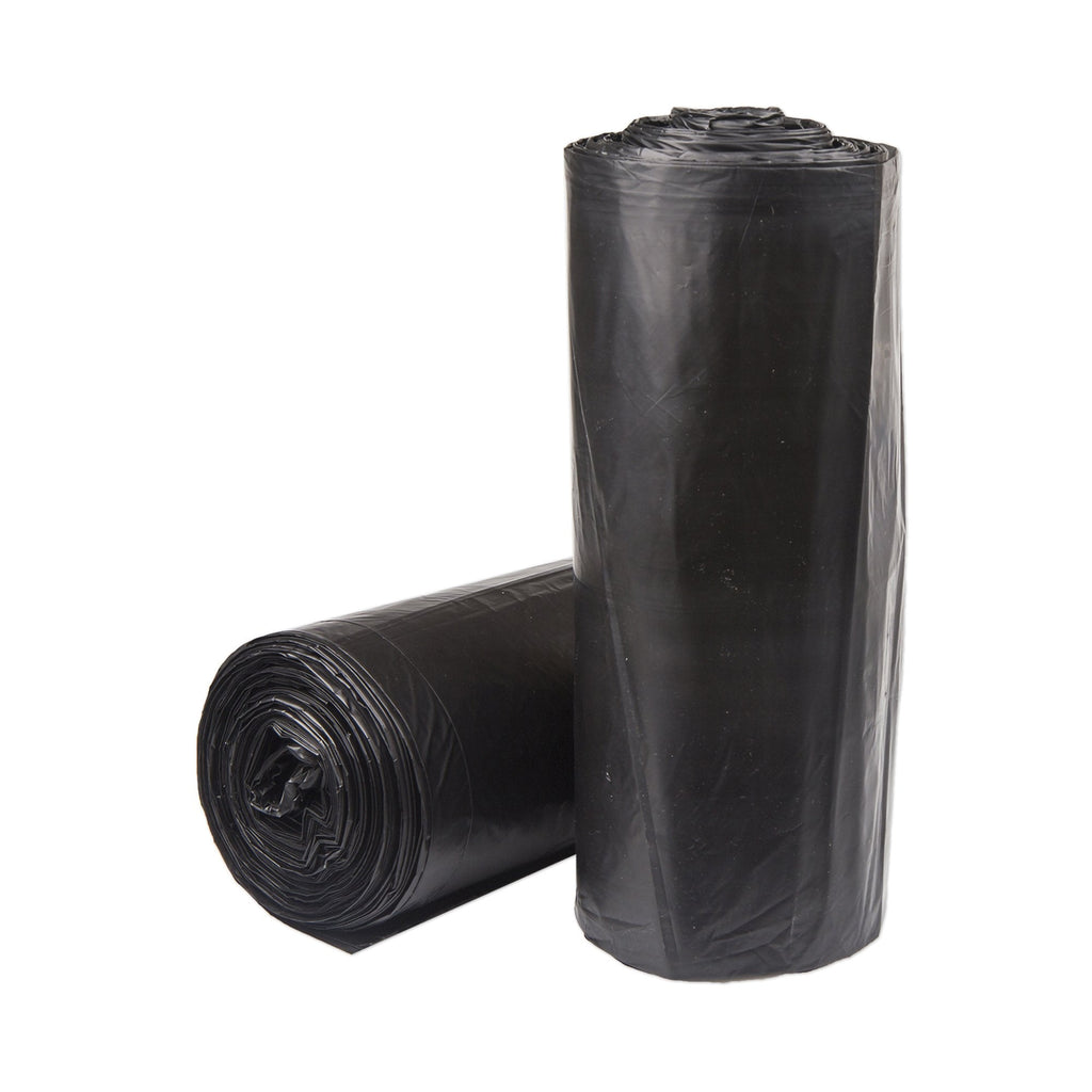 Trash Bag McKesson 33 gal. Black LLDPE 1 Mil. 33 X 40 Inch Star Seal Bottom Coreless Roll