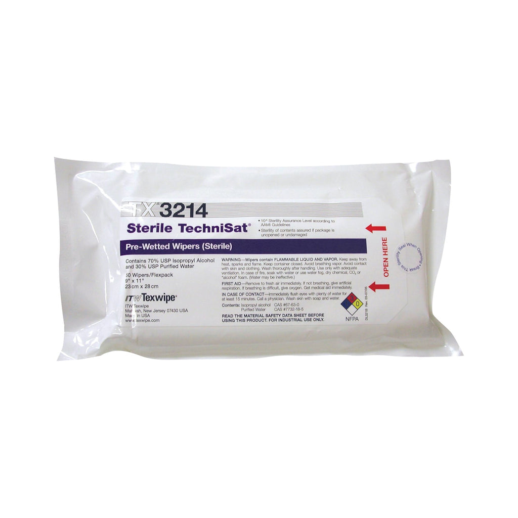 TechniSatÂ® Pre-Saturated Nonwoven Cleanroom Wipers