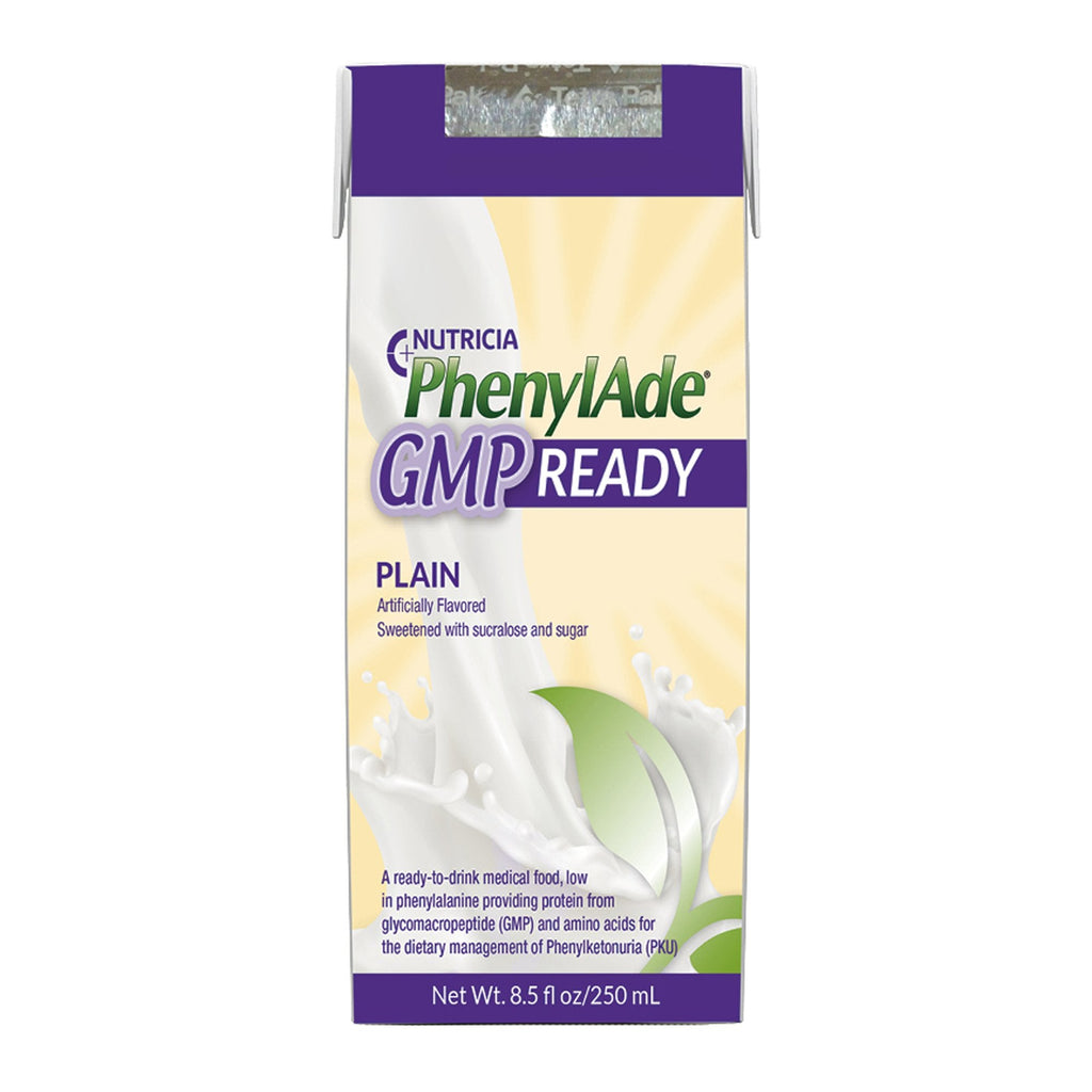 PhenylAdeÂ® GMP READY Orange Flavor PKU Oral Supplement, 8.5 oz. Carton