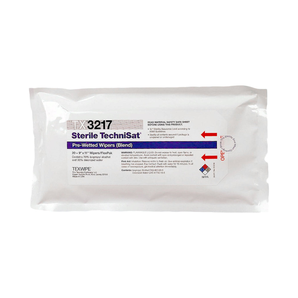 TechniSatÂ® Presaturated Cleanroom Wipe