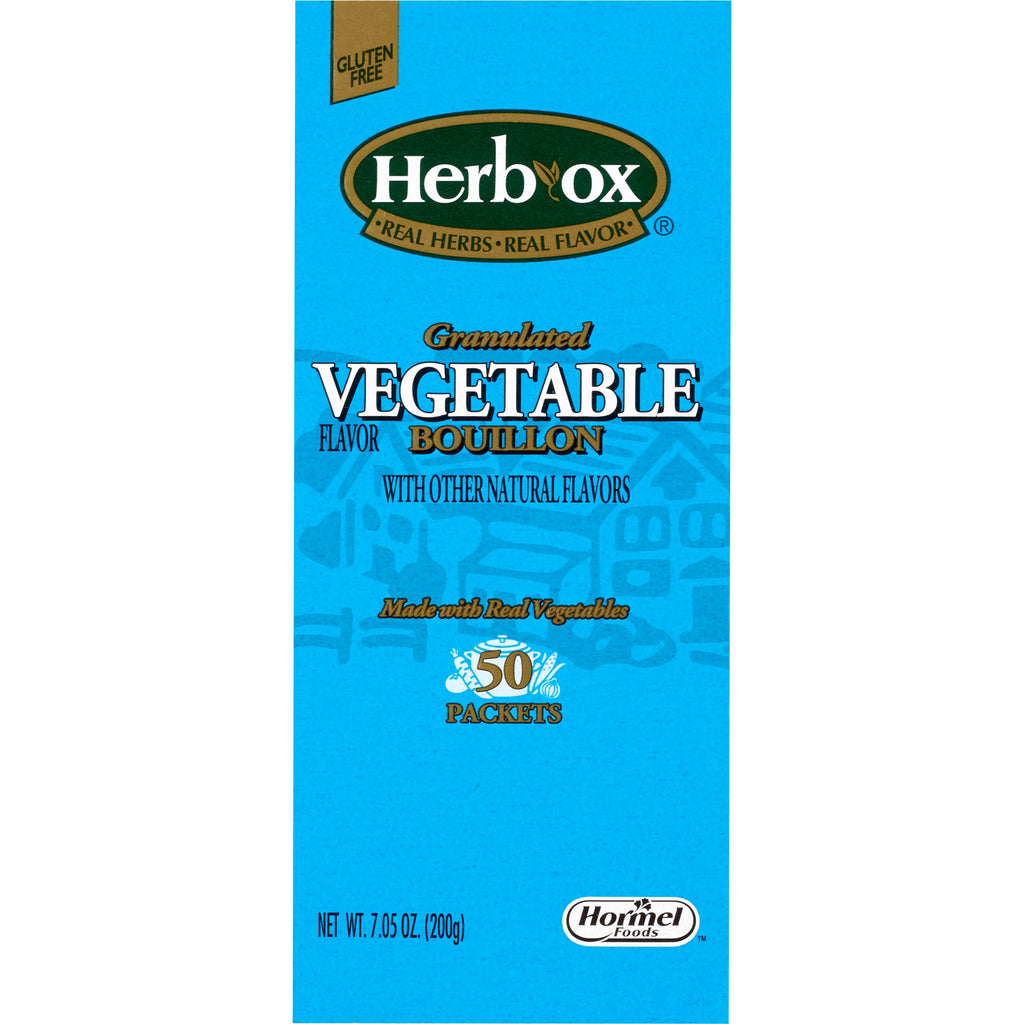 Herb-OxÂ® Vegetable Bouillon Instant Broth, 300 Packets per Case