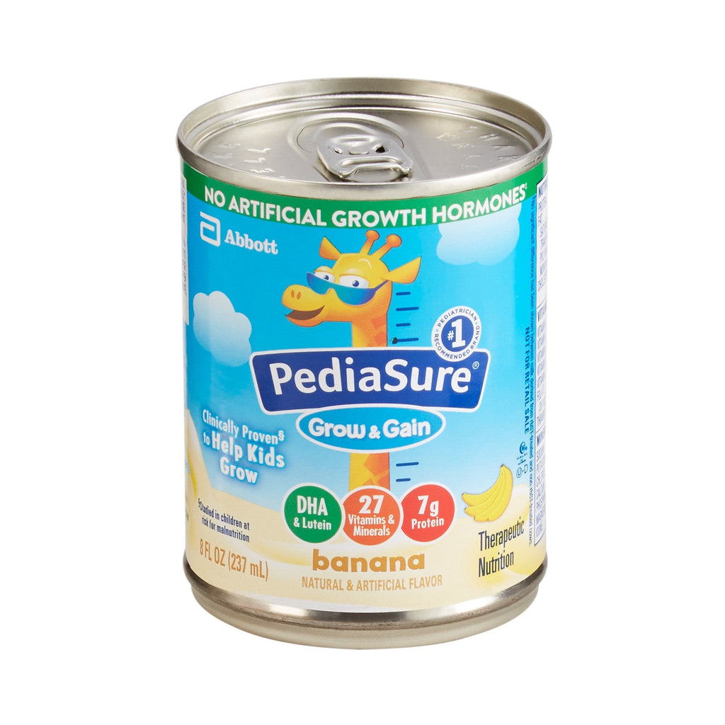 PediaSureÂ® Grow & Gain Banana Pediatric Oral Supplement, 8 oz. Can