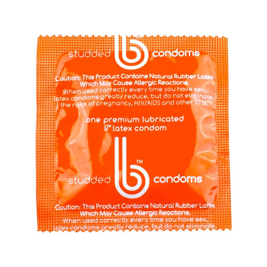 Studded BÂª Condom