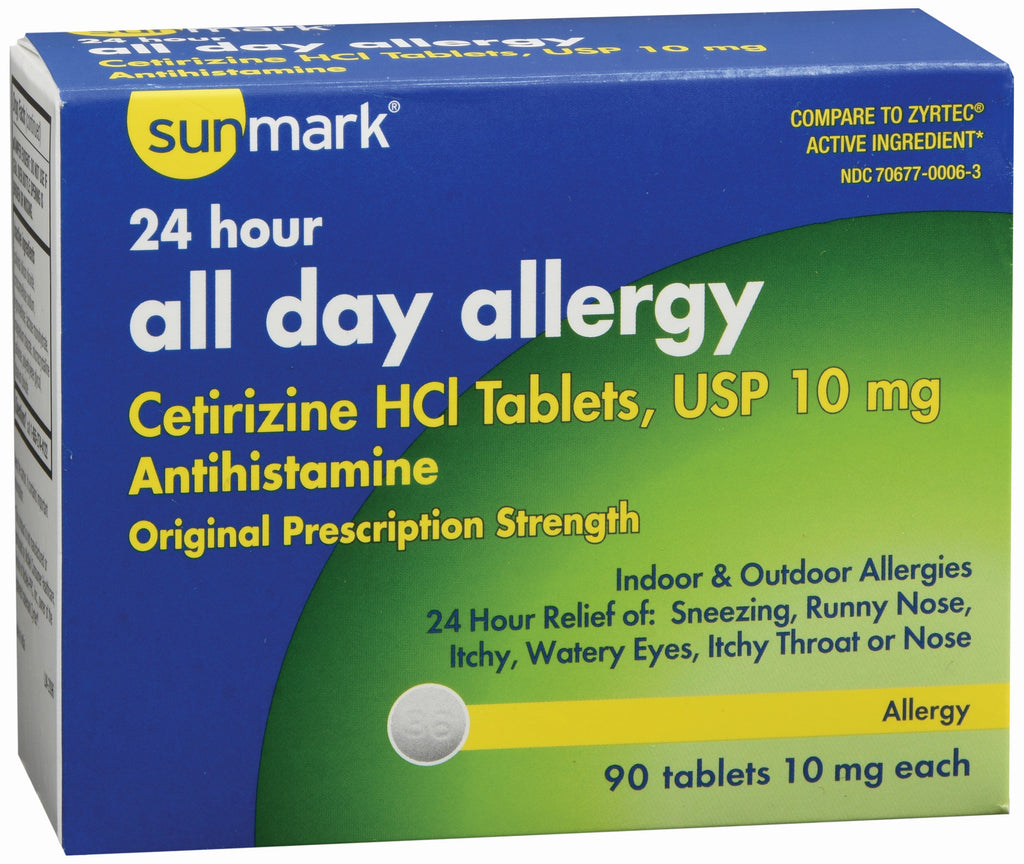 sunmarkÂ¨ Cetirizine HCl Allergy Relief