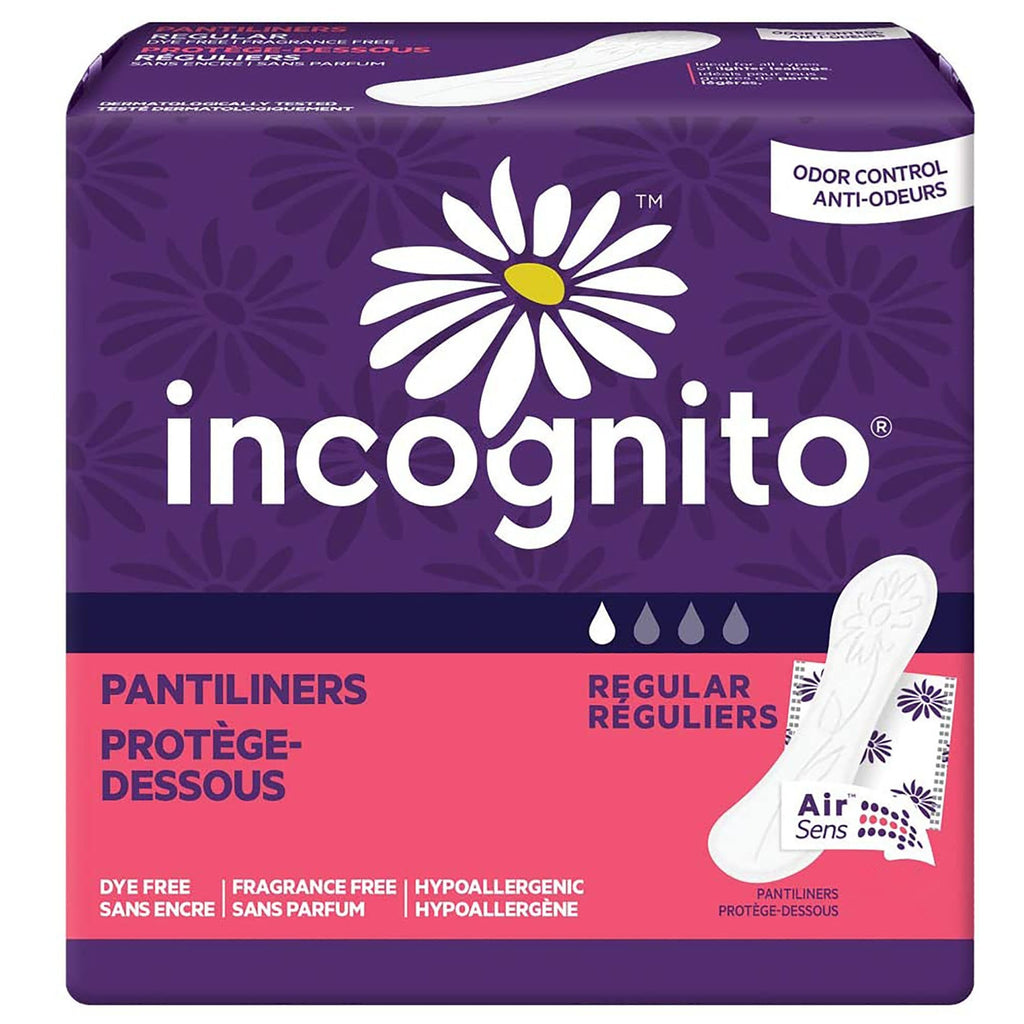 IncognitoÂ® Everyday Panty Liner, Long
