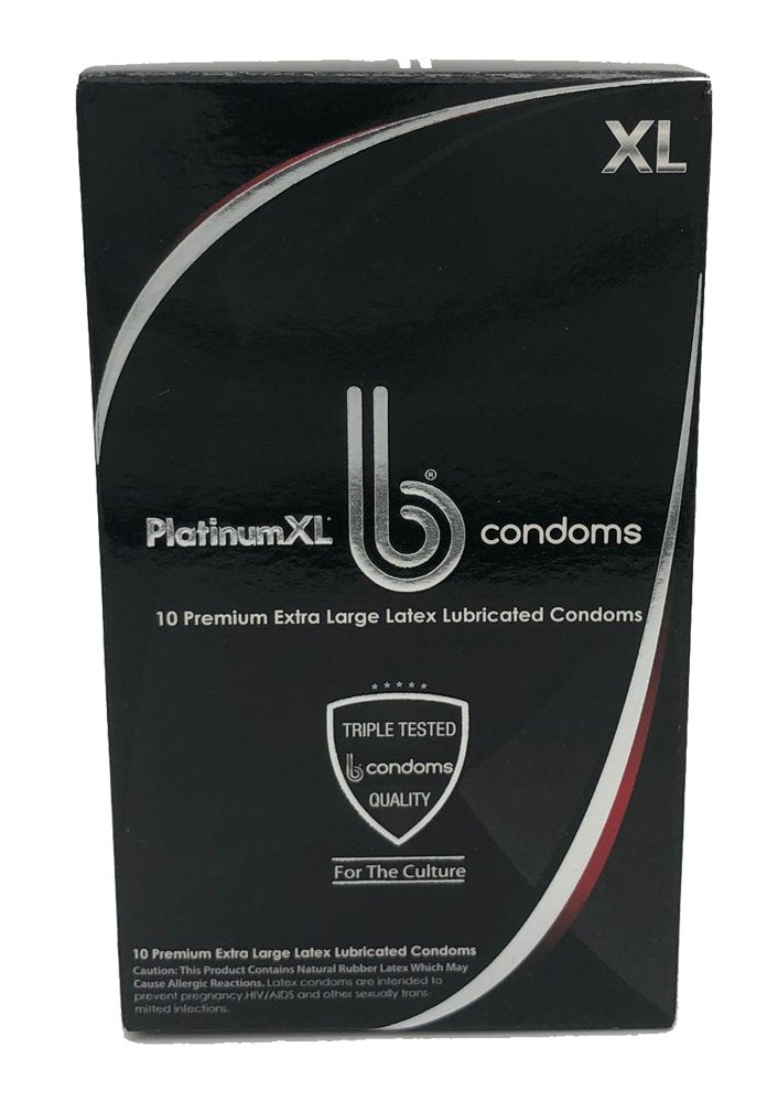PlatinumXL Lubricated Condoms