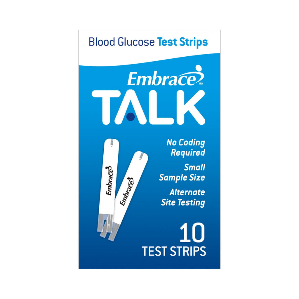 Omnis Health EmbraceÂ® Blood Glucose Test Strips