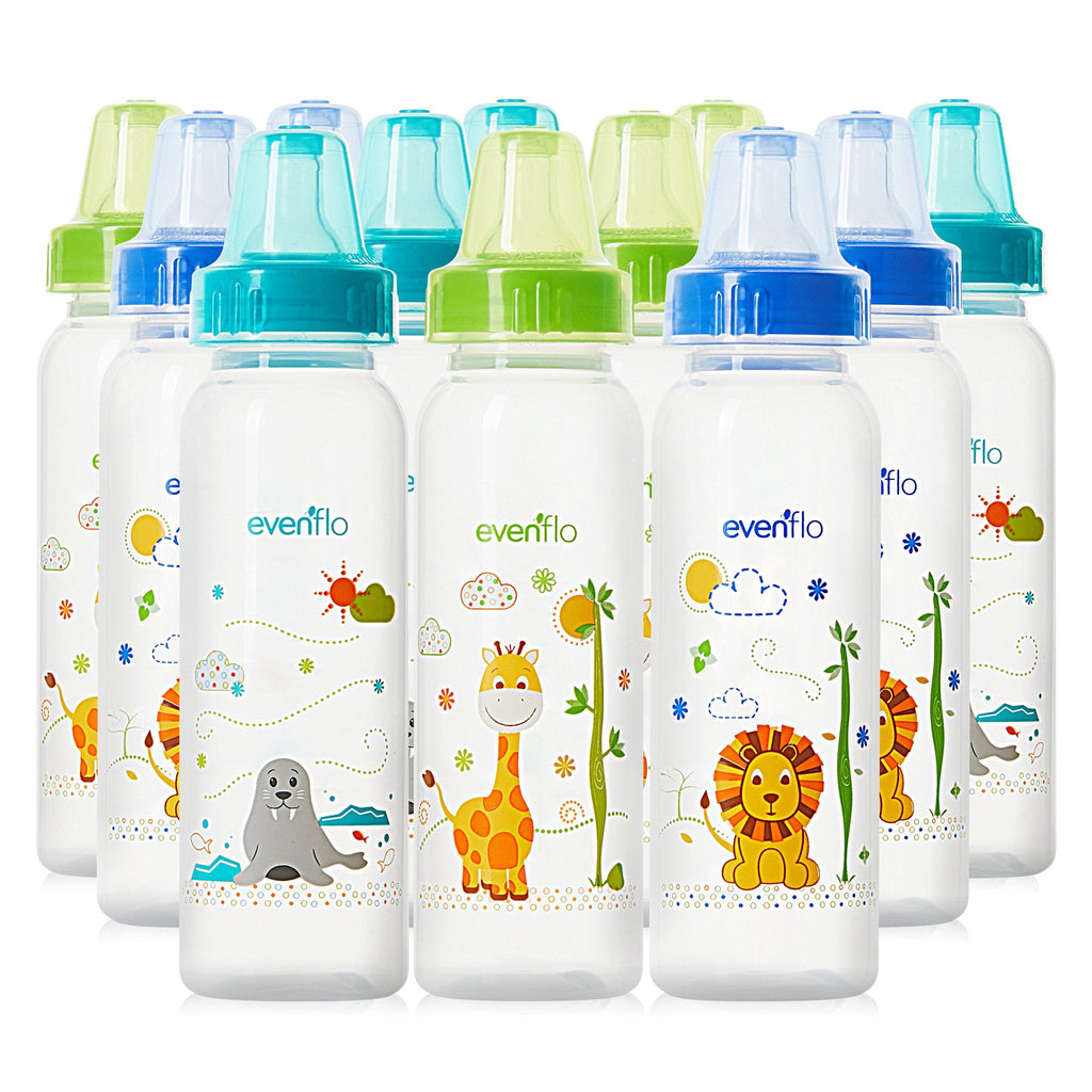 EvenfloÂ® Classic Prints Baby Bottle, 36 per Case