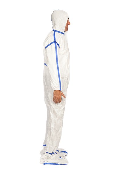 TrueCare Biomedix Cleanroom Coverall with Hood and Boot Covers