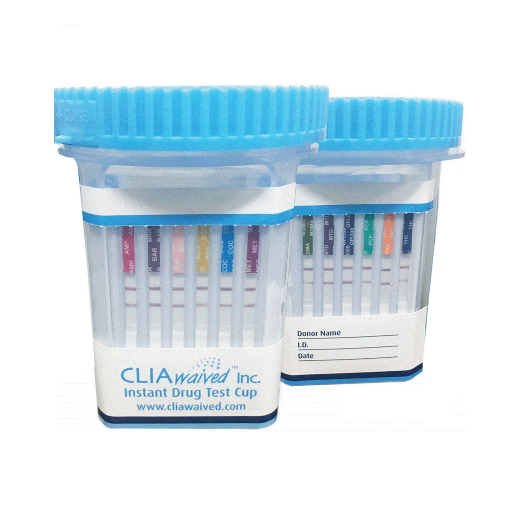 CLIAwaivedÂª 14-Drug Panel with Adulterants Drugs of Abuse Test