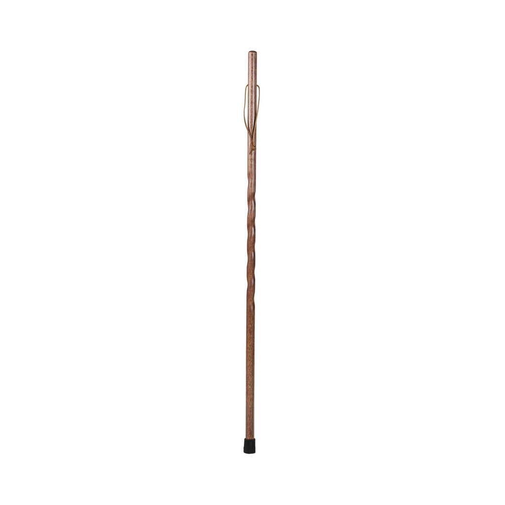 BrazosÂª Oak Hiking Staff, 48-Inch Height, Red