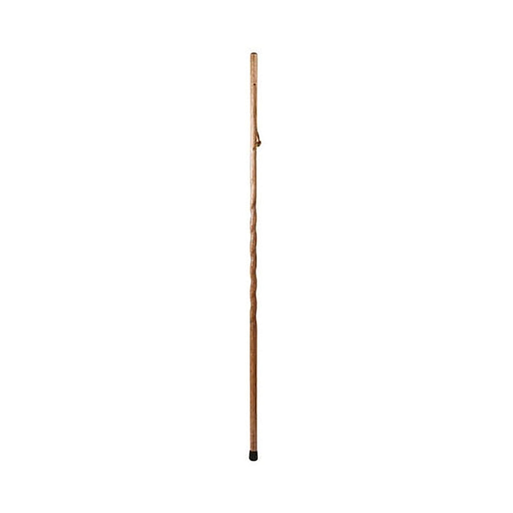 BrazosÂª Oak Hiking Staff, 55-Inch Height, Brown