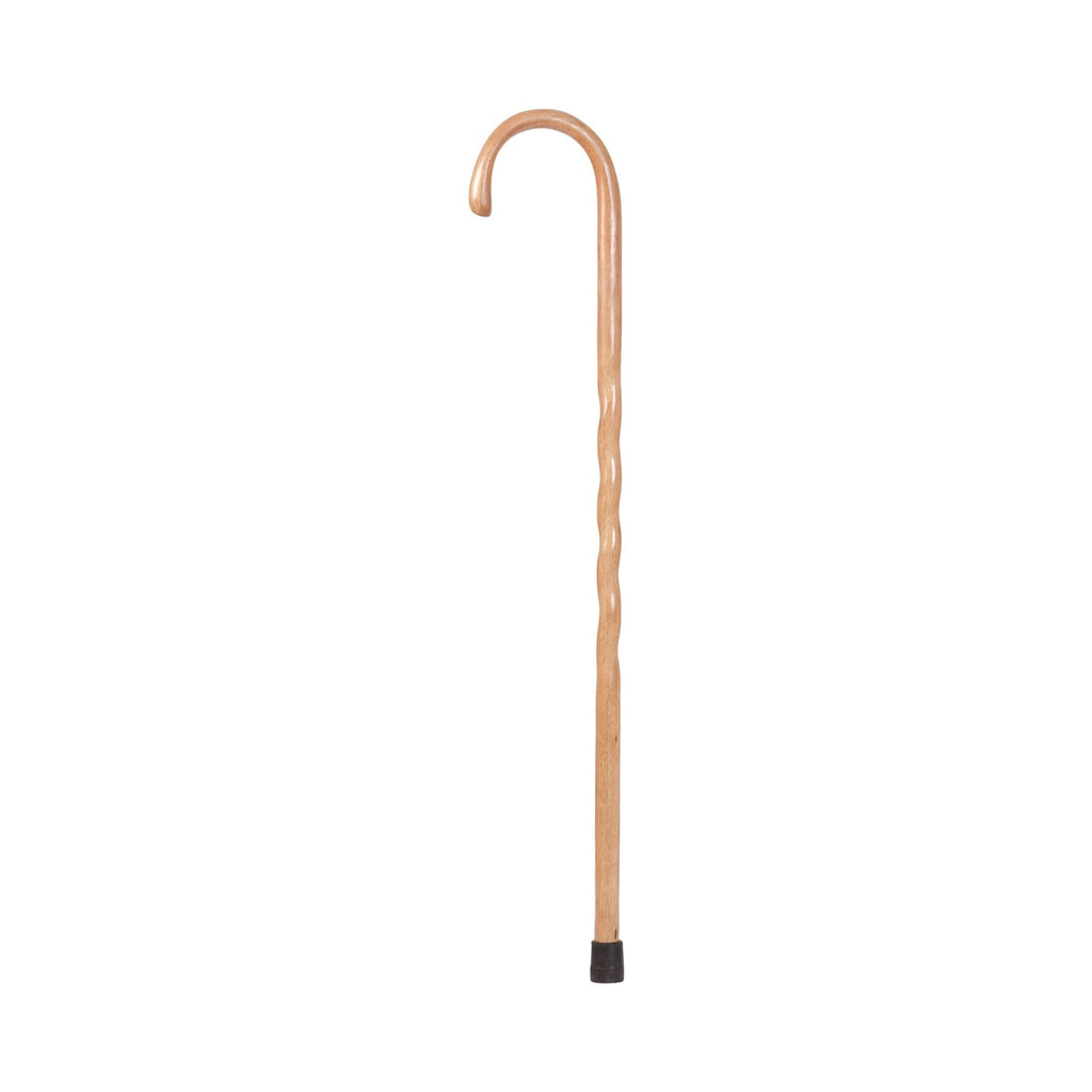 BrazosÂª Oak Hiking Staff, 37-Inch Height, Tan