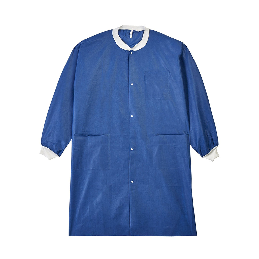 LabMatesÂ® Lab Coat, Medium, Blue