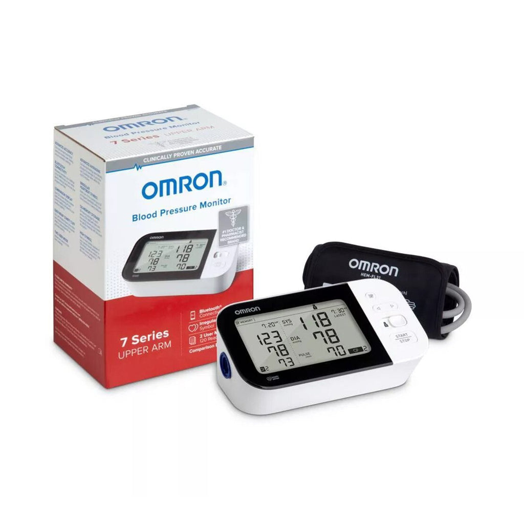 Omron 7 SeriesÂ¨ Digital Blood Pressure Monitoring Unit for Home Use, Adult Cuff