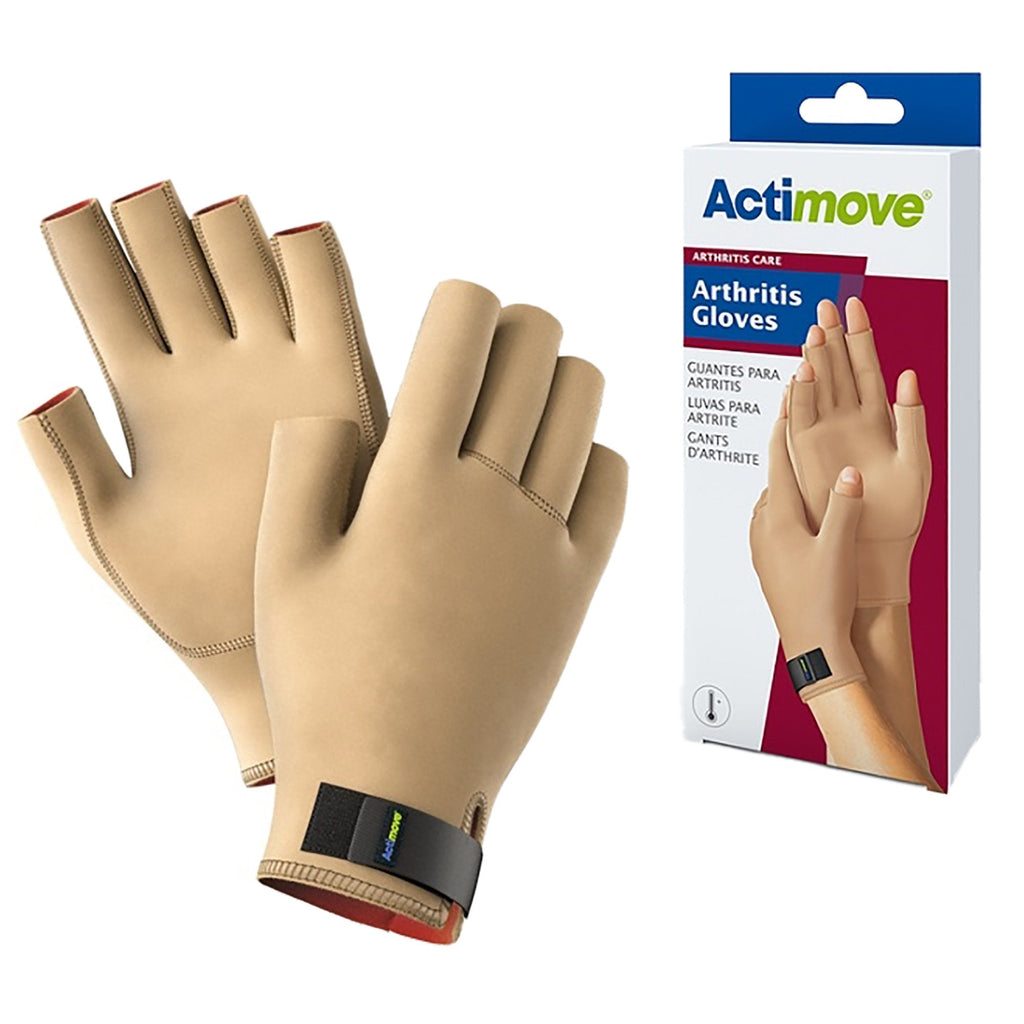 ActimoveÂ¨ Compression Gloves, Beige, Extra Large