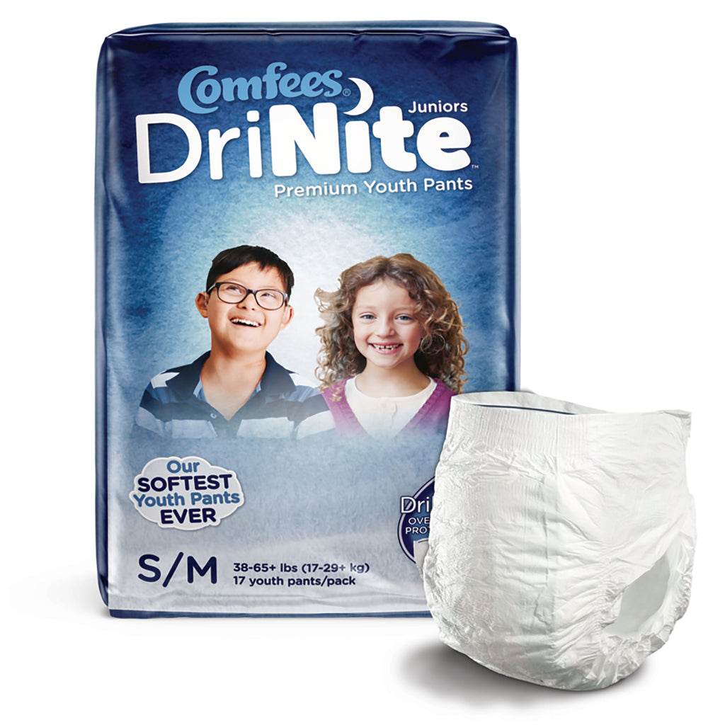 ComfeesÂ® DriNiteÂ® Juniors Absorbent Underwear, Small / Medium