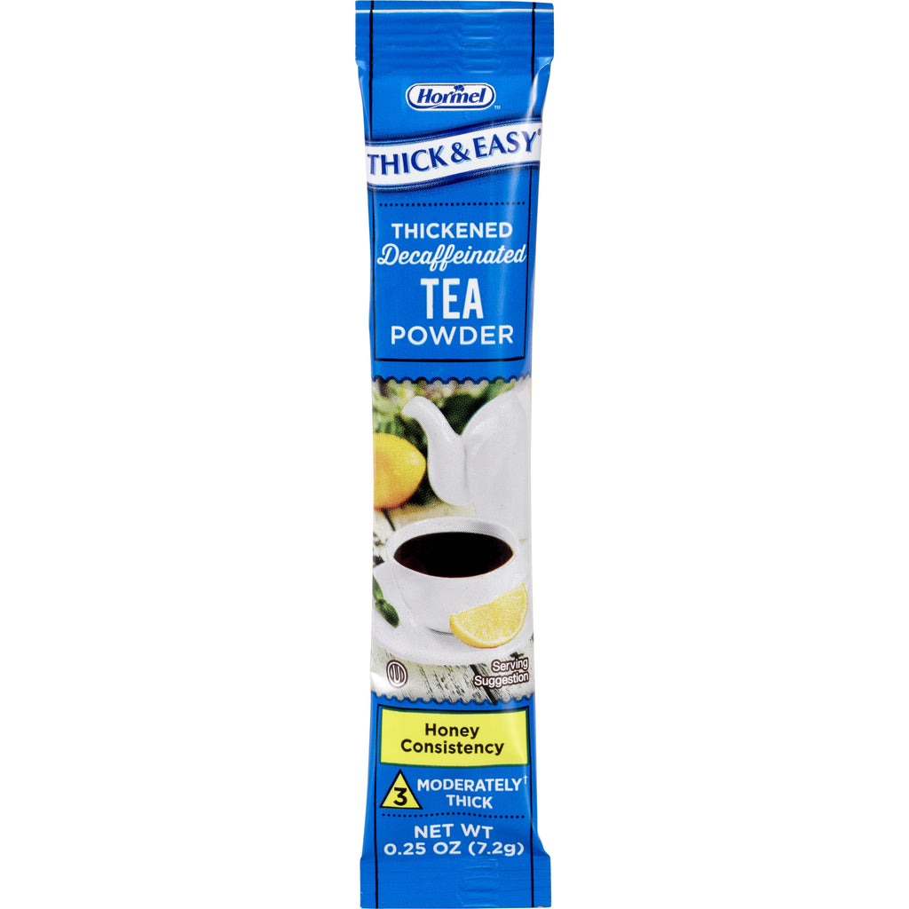 Thick & EasyÂ¨ Decaffeinated Tea Honey Consistency Thickened Beverage, _ oz. Packet of Powder