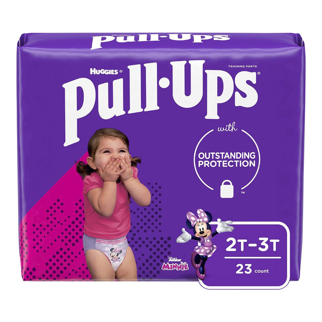 Pull-UpsÂ® Learning DesignsÂ® for Girls Training Pants, 2T to 3T