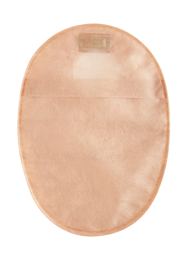 NaturaÂ¨ + Two-Piece Closed End Opaque Ostomy Pouch, 8 Inch Length