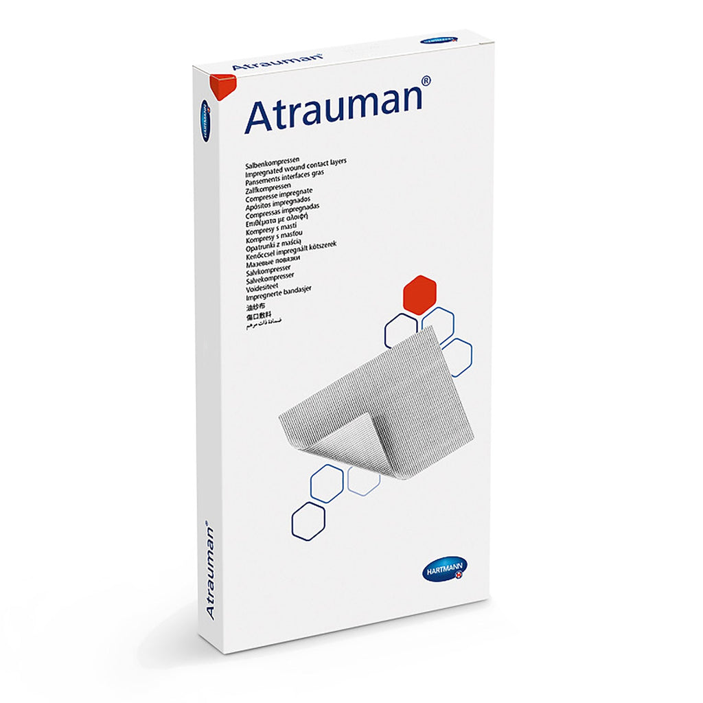 AtraumanÂ¨ Sterile Impregnated Wound Contact Layer Dressing, 8 x 12 Inch