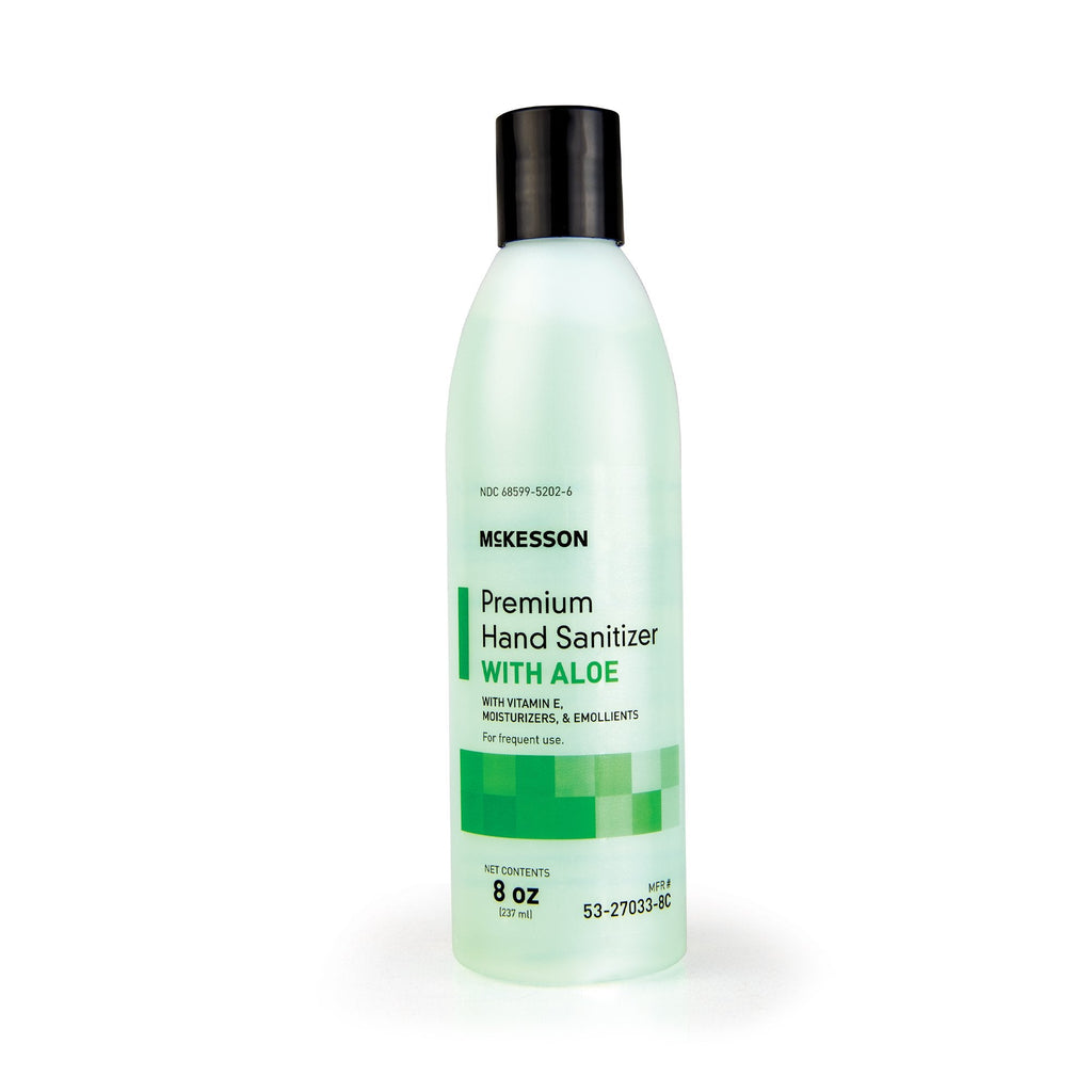 McKesson Premium Hand Sanitizer with Aloe, 8 oz.