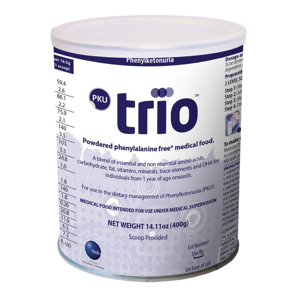 PKU trioâ„¢ Red Flavor PKU Oral Supplement, 400 Gram Can