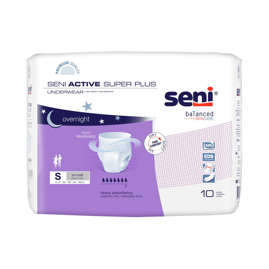 SeniÂ® Active Super Plus Heavy Absorbent Underwear, Small