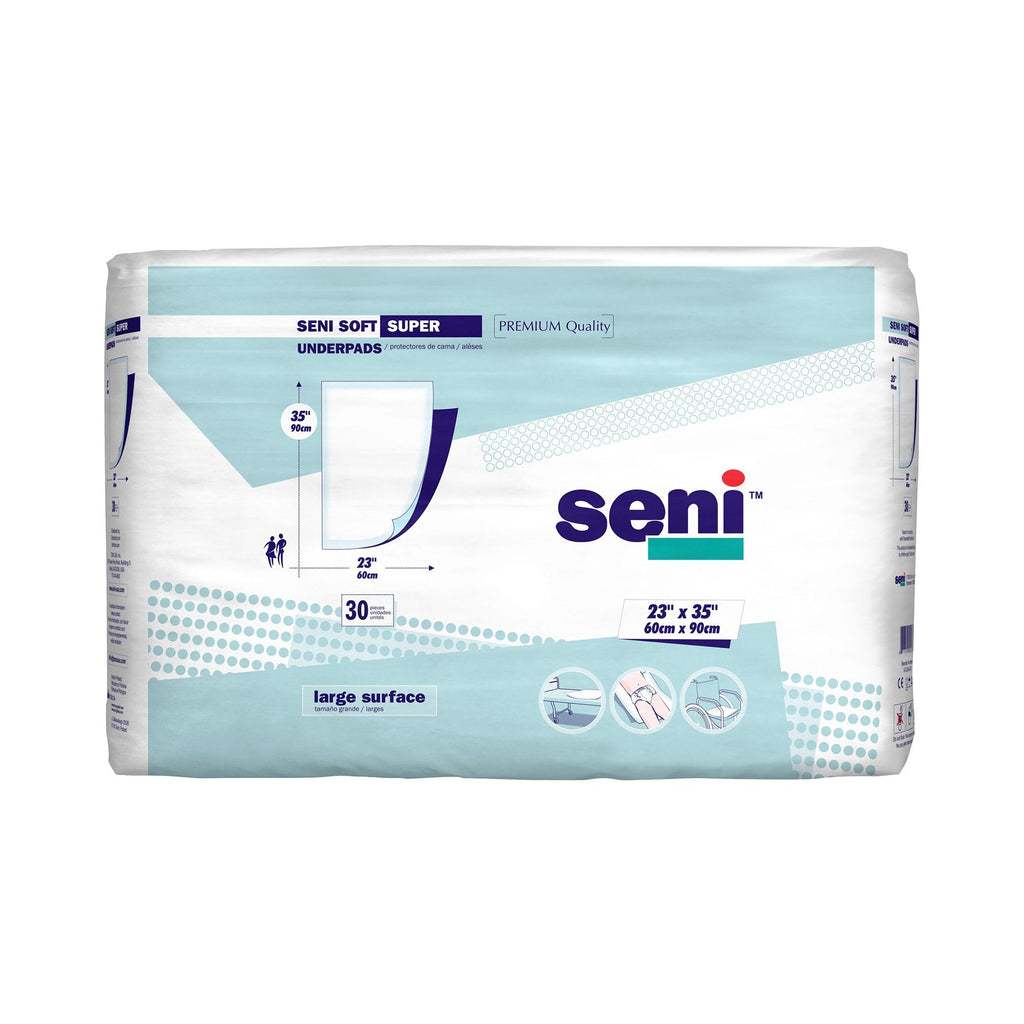 SeniÂ® Soft Super Underpad, 23 x 35 Inch