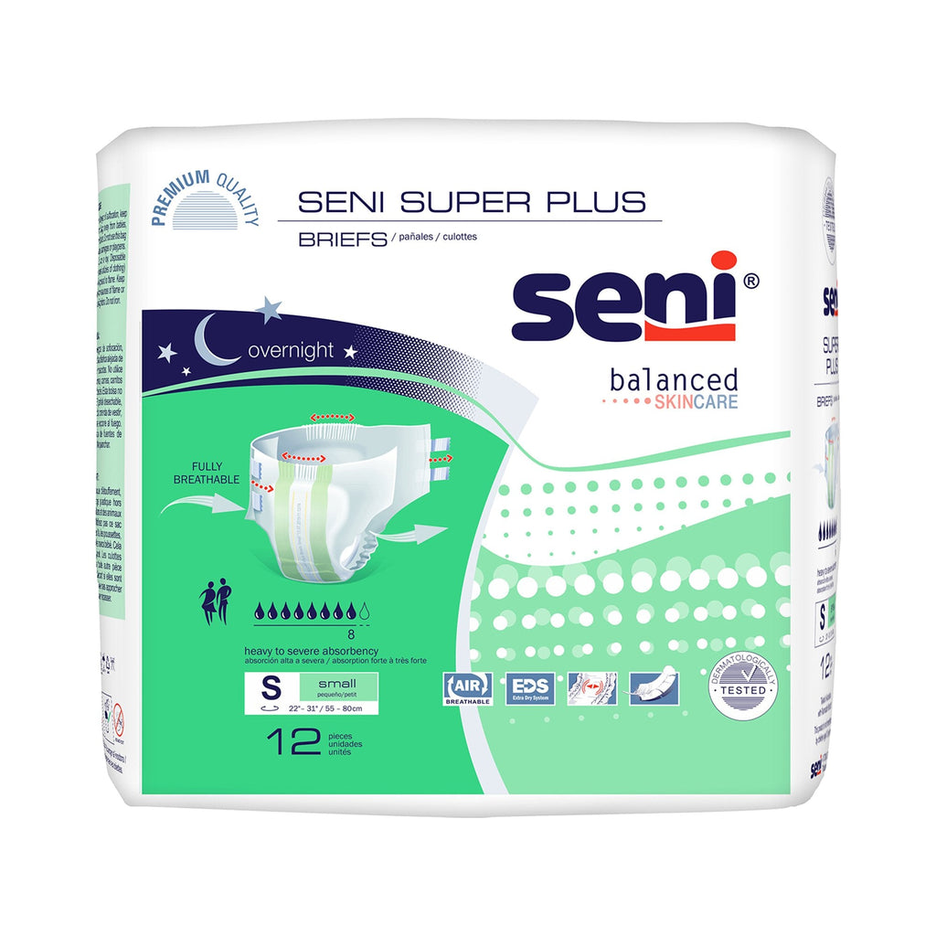 SeniÂ® Super Plus Heavy to Severe Absorbency Incontinence Brief, Small