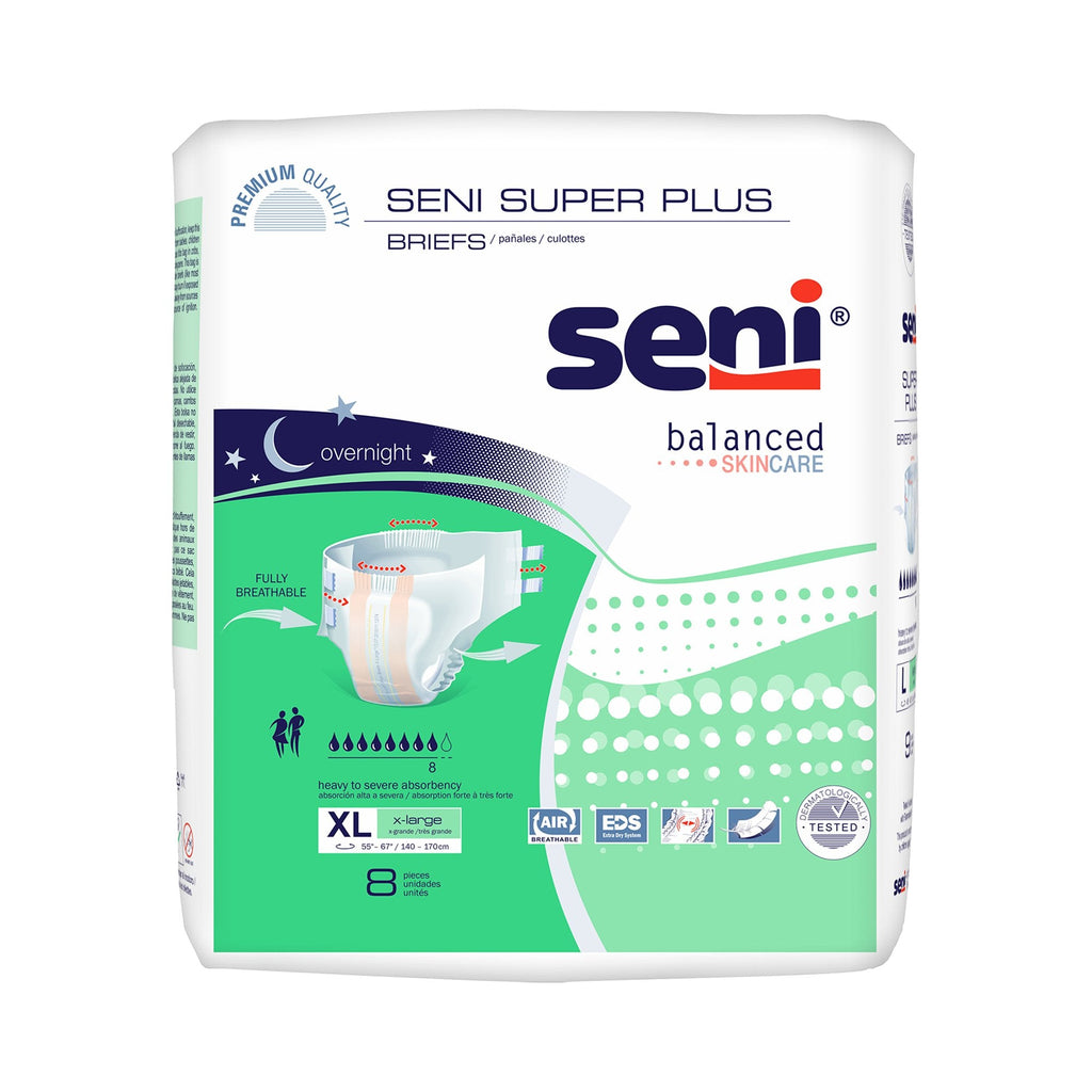 SeniÂ® Super Plus Heavy to Severe Absorbency Incontinence Brief, Extra Large