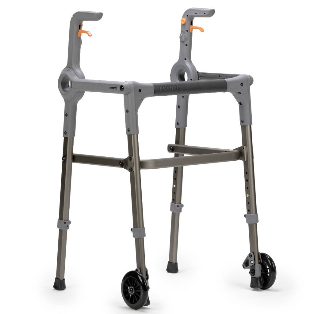 Roami Adjustable Height Walker, Charcoal Grey