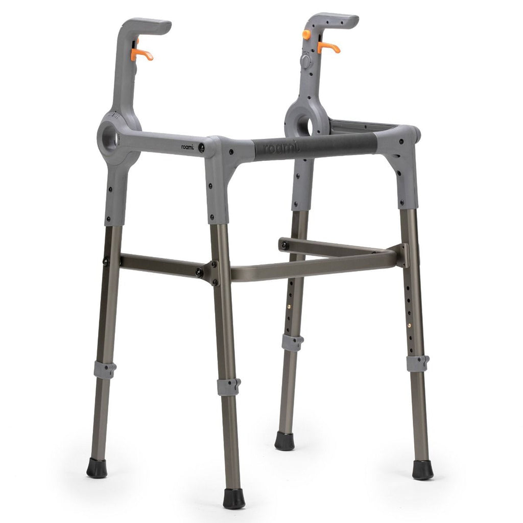Roami Adjustable Height Walker, Charcoal Grey
