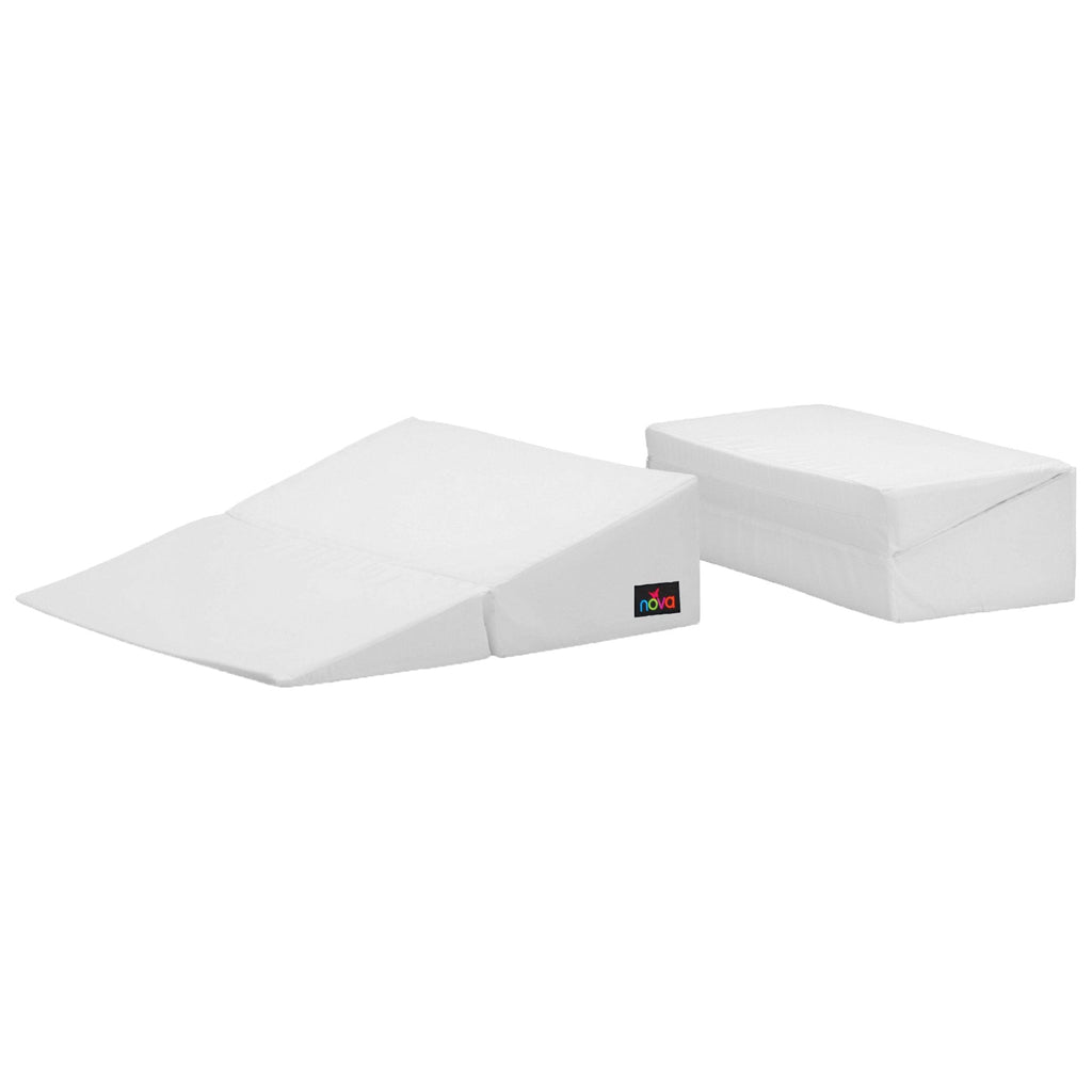 Nova Ortho-Med Folding Bed Wedge/Pillow Table, White, 7_ Inch