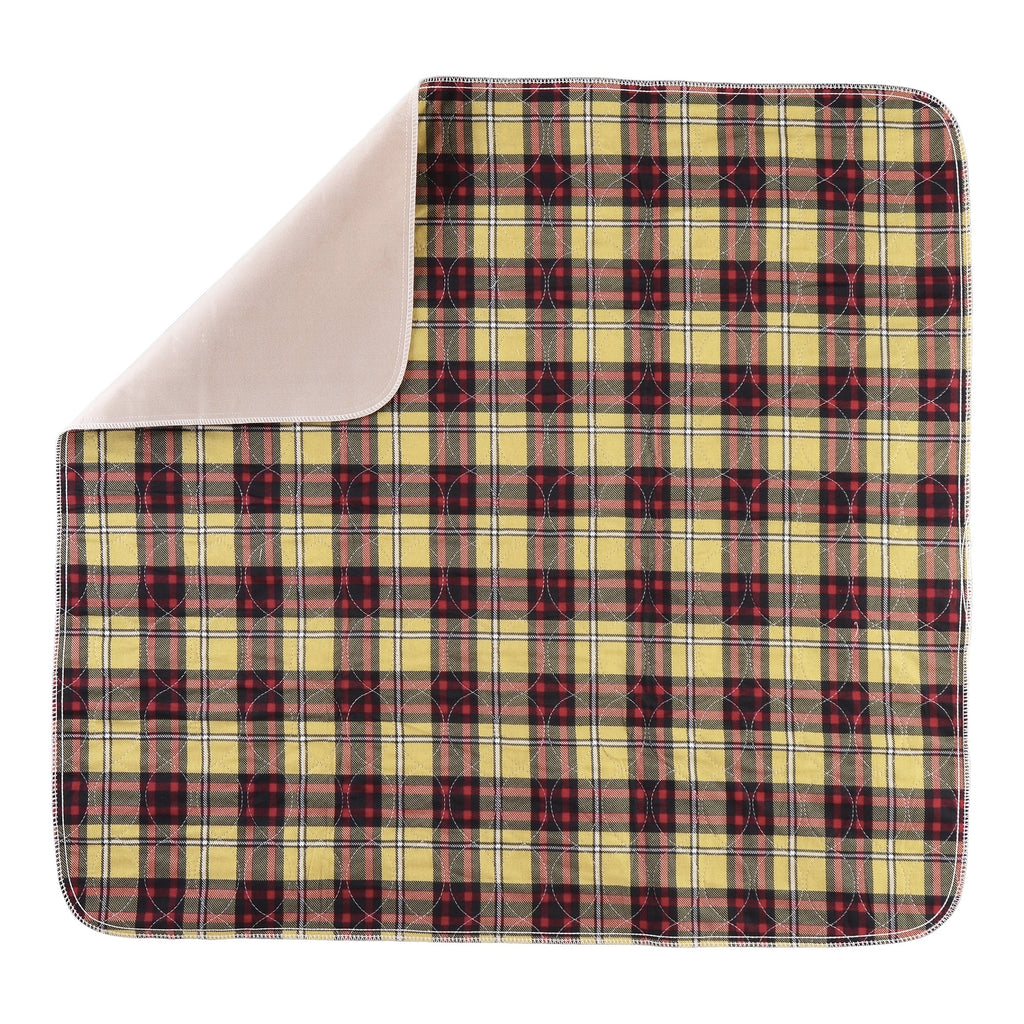 Nova Ortho-Med Reusable Ultra Underpad, Plaid, 32 X 36 Inch