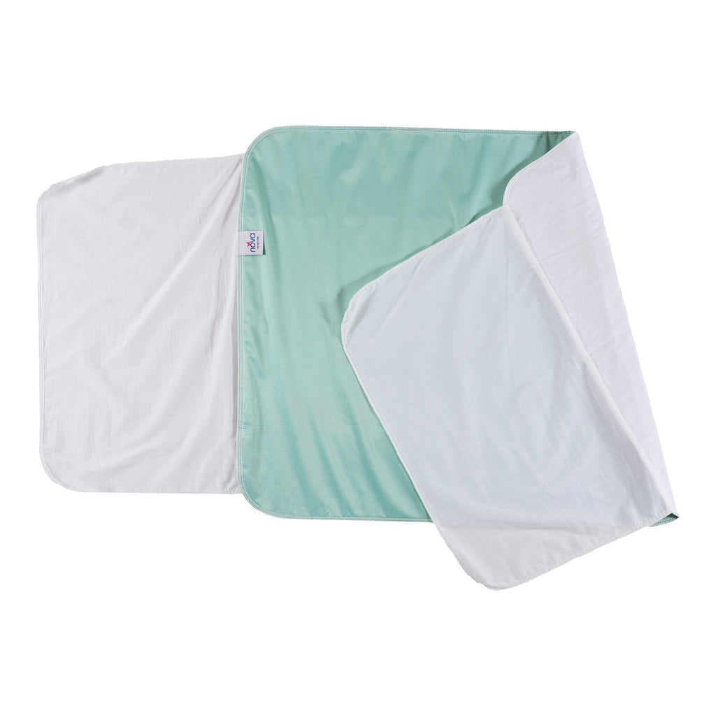 Nova Ortho-Med Reusable Ultra Underpad with Tuck-in Flaps, White, 36 X 72 Inch