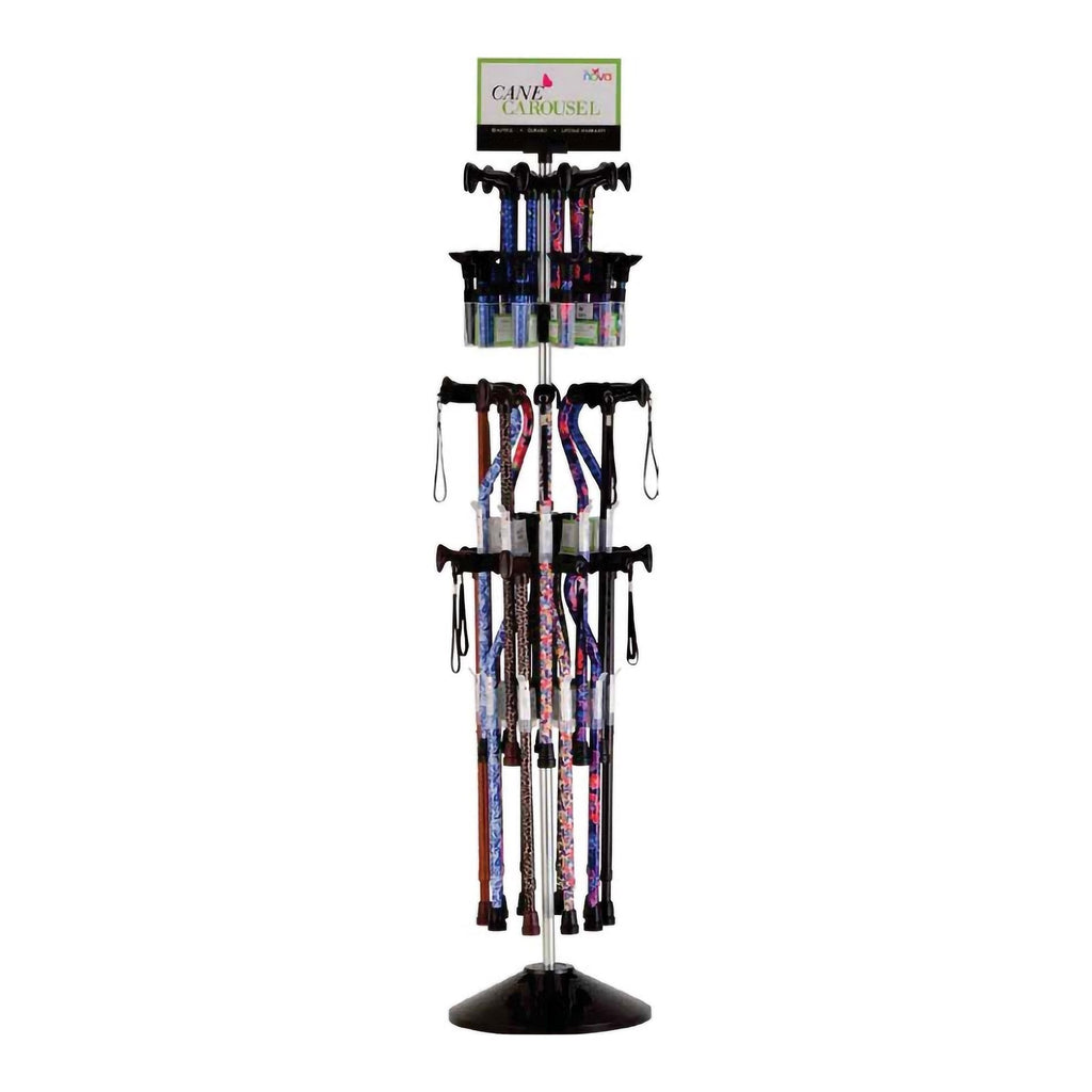 Nova Ortho-Med Folding Cane Display Carousel