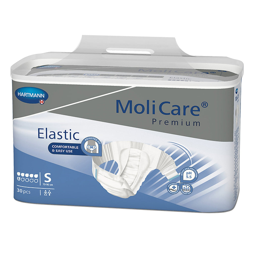 MoliCareÂ® Premium Elastic Incontinence Brief, 6D, Small