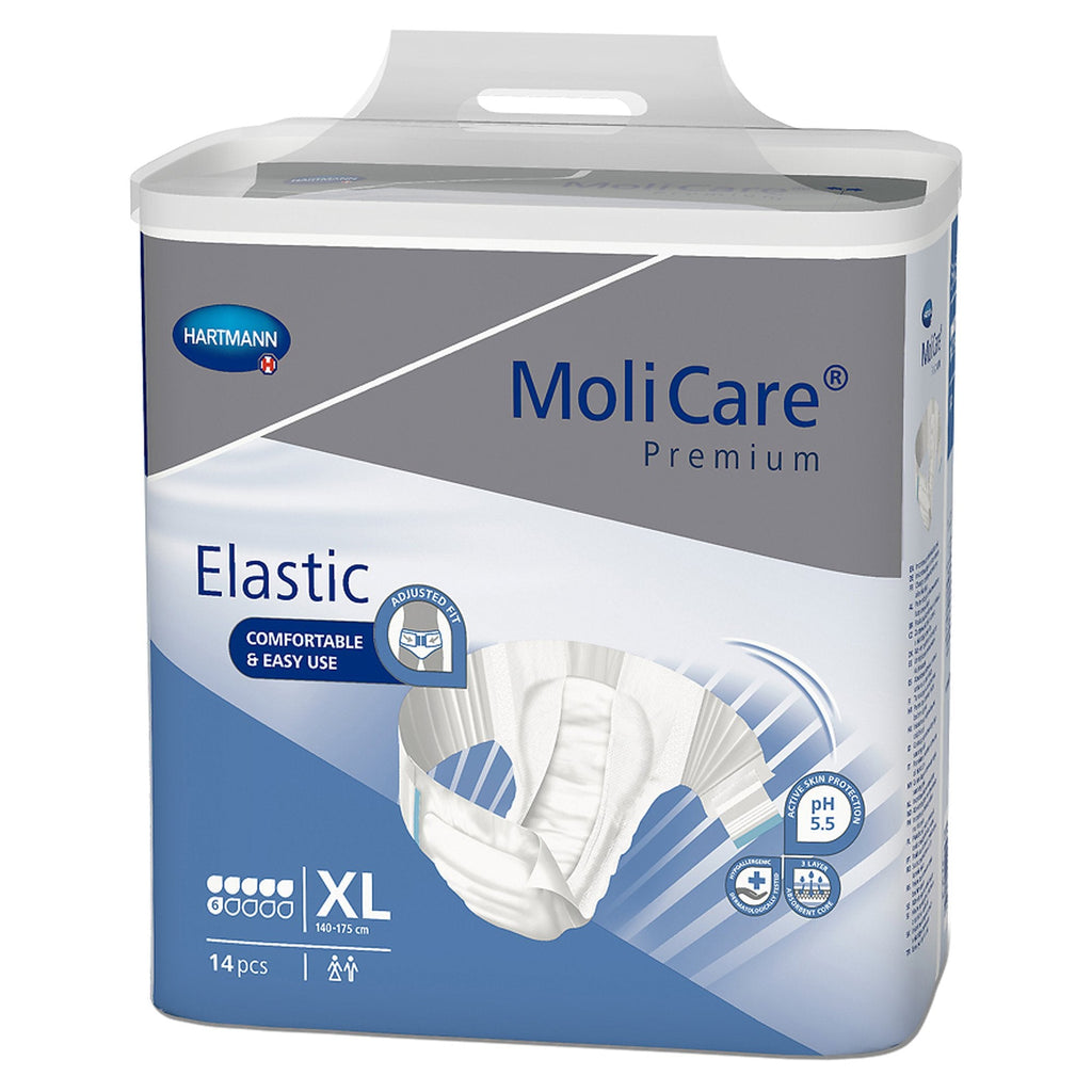 MoliCareÂ® Premium Elastic Incontinence Brief, 6D, X-Large