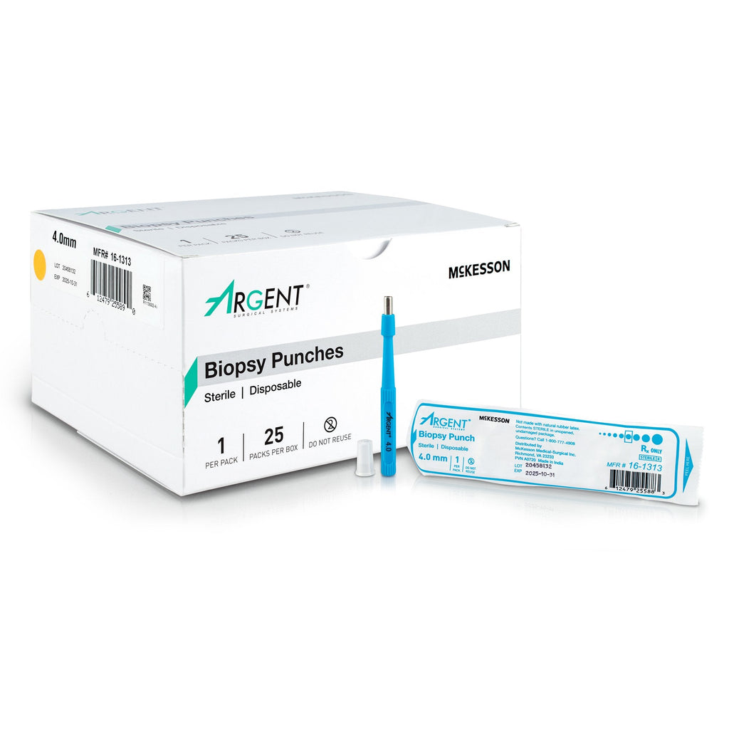 McKesson Argent™ Disposable Biopsy Punches, 4.0 mm