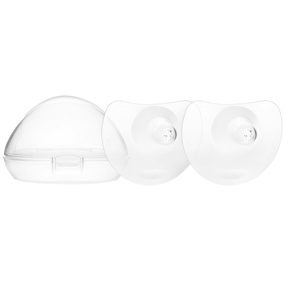 LansinohÂ¨ Reusable Silicone Nipple Shield, 24 mm