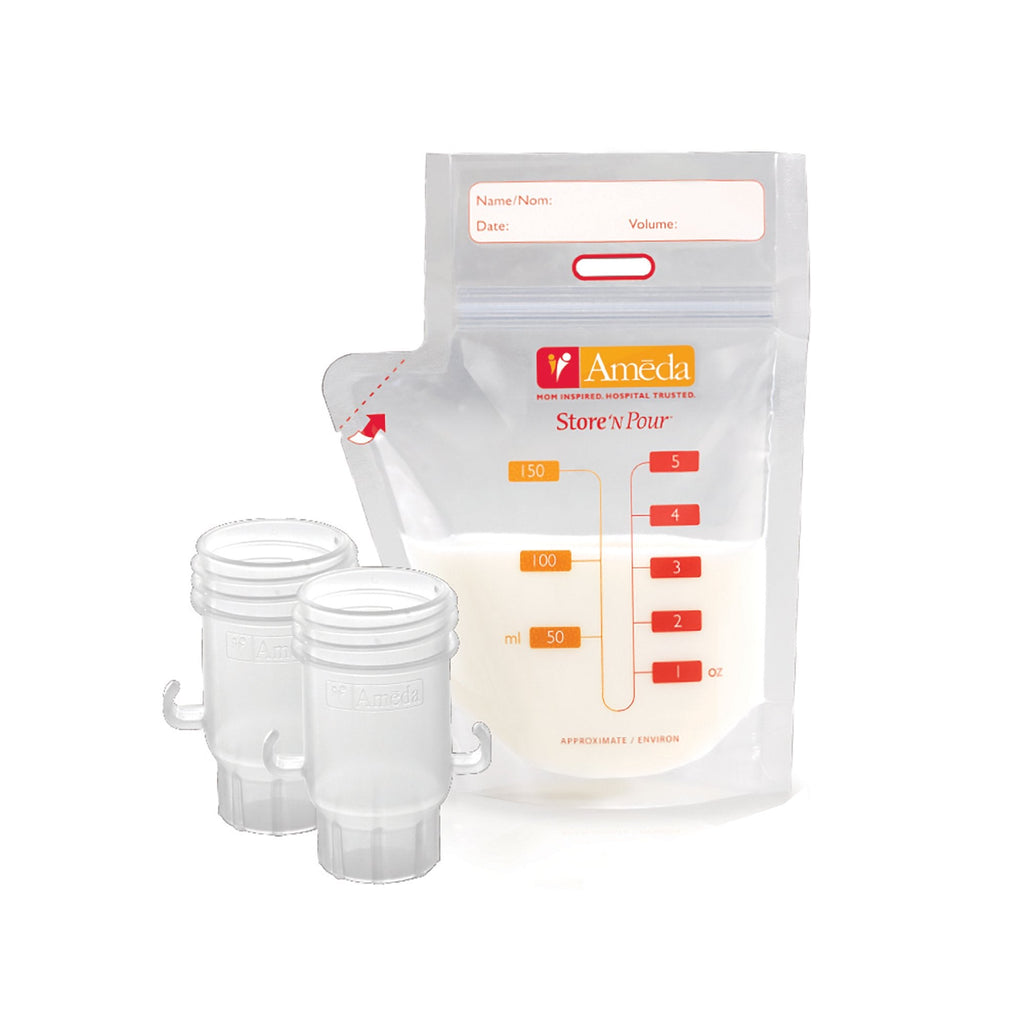 AmedaÂ® Store â€˜N Pourâ„¢ Breast Milk Storage Bag