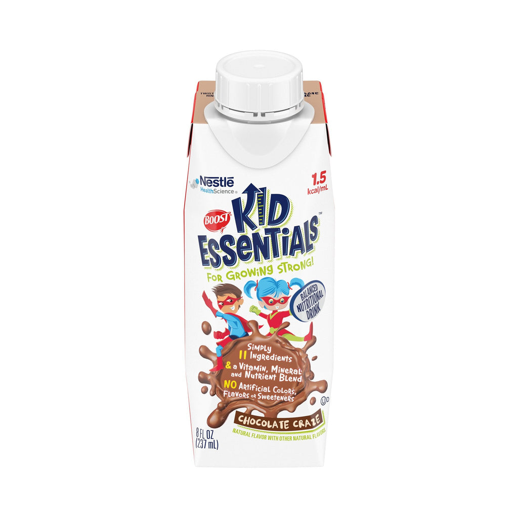 BoostÂ® Kid Essentialsâ„¢ 1.5 Chocolate Pediatric Oral Supplement / Tube Feeding Formula, 8 oz. Carton