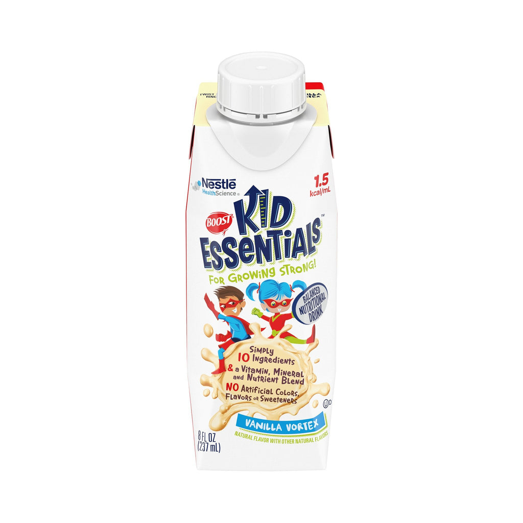 BoostÂ® Kid Essentialsâ„¢ 1.5 Vanilla Pediatric Oral Supplement / Tube Feeding Formula, 8 oz. Carton