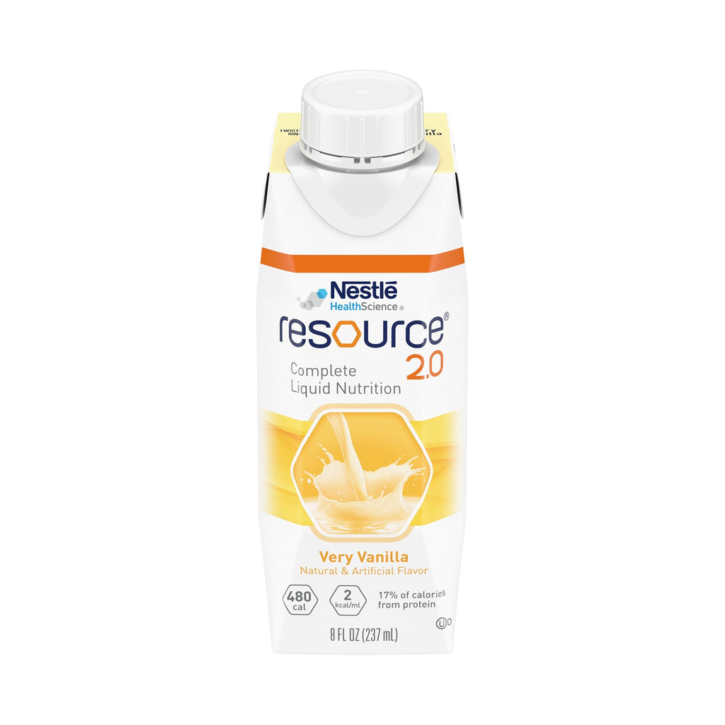 ResourceÂ® 2.0 Vanilla Oral Supplement, 8 oz. Carton