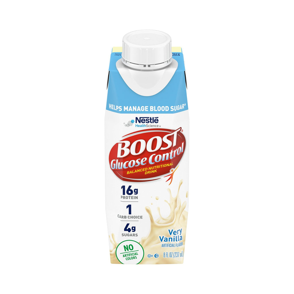 BoostÂ® Glucose Control Vanilla Oral Supplement, 8 oz. Carton
