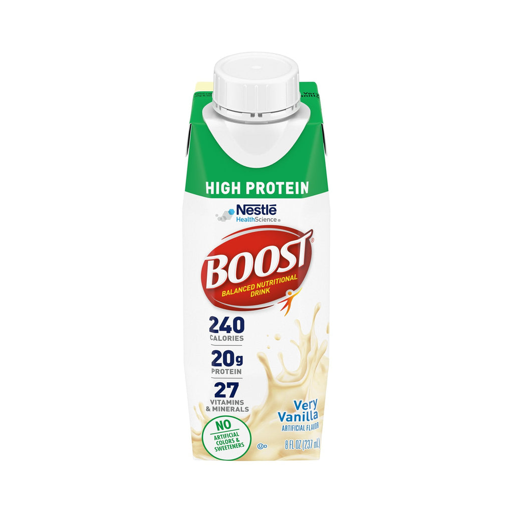 BoostÂ® High Protein Vanilla Oral Supplement, 8 oz. Bottle