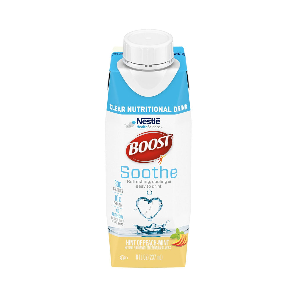 BoostÂ® Soothe Peach Mint Oral Supplement, 8 oz. Carton